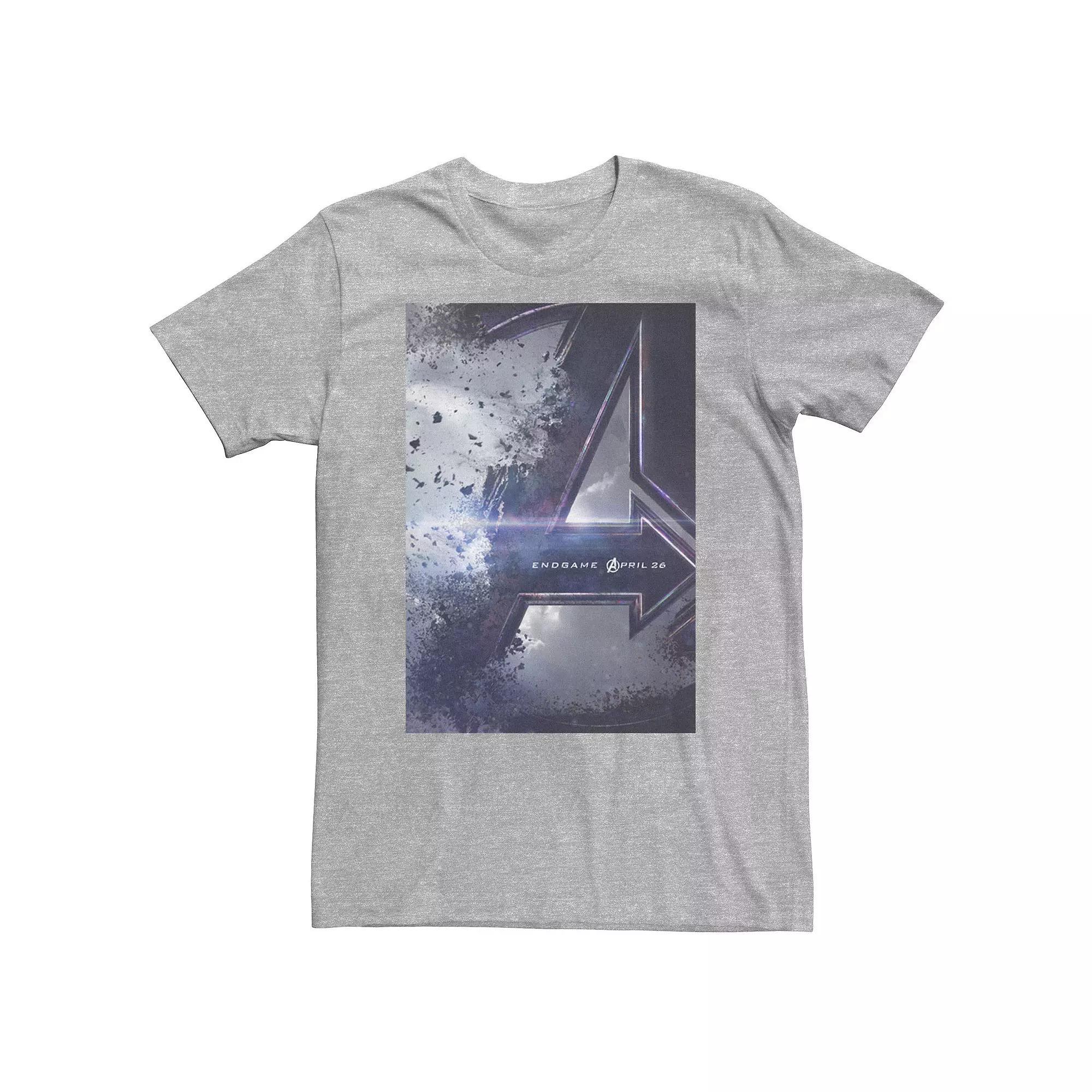 Big & Tall Marvel Avengers Endgame Movie Poster Tee, Men's,  Product Image