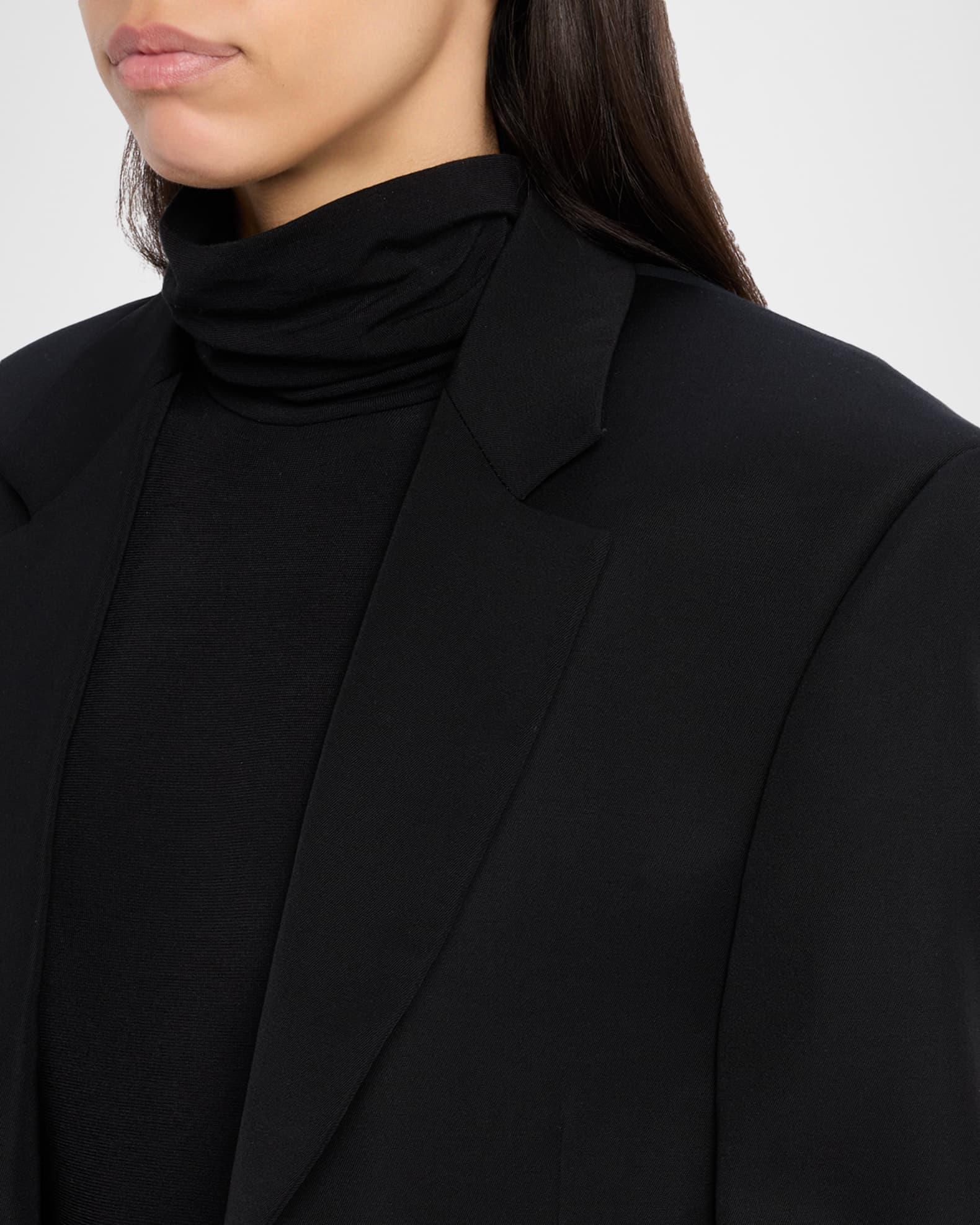 Single-Breasted Tailored Jacket  Product Image