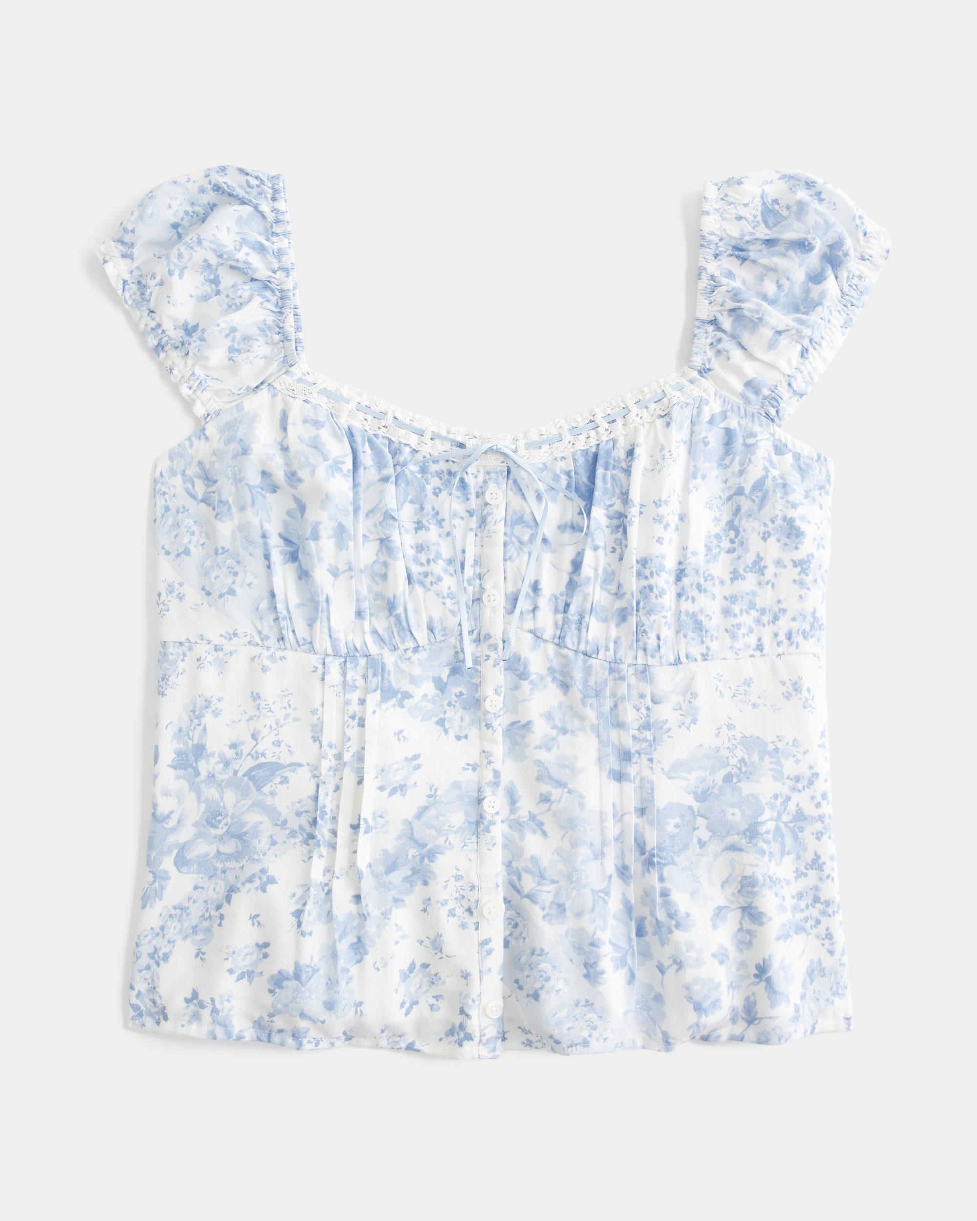 Off-the-Shoulder Pintuck Blouse Product Image