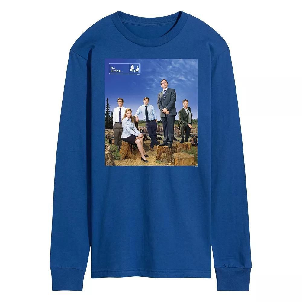 Men's The Office Cast Photo Long Sleeve Tee,  Product Image