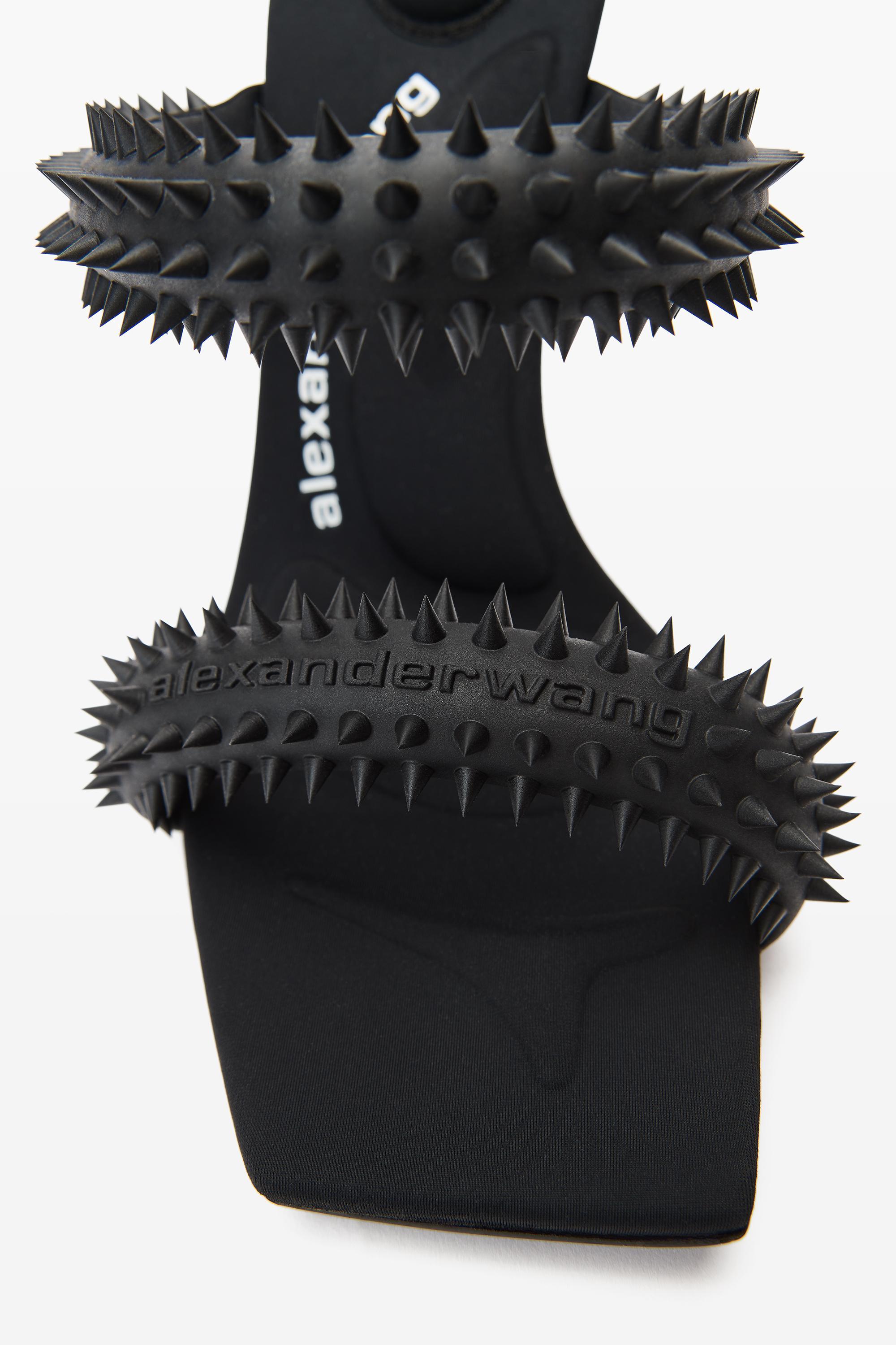 Julie 105mm Sandal In Rubberized Spikes Product Image