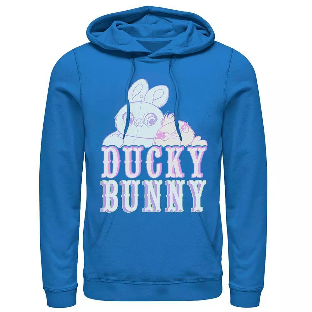 Disney / Pixar's Toy Story 4 Ducky & Bunny Men's Best Buddies Pullover Hoodie, Size: XXL, Royal Product Image