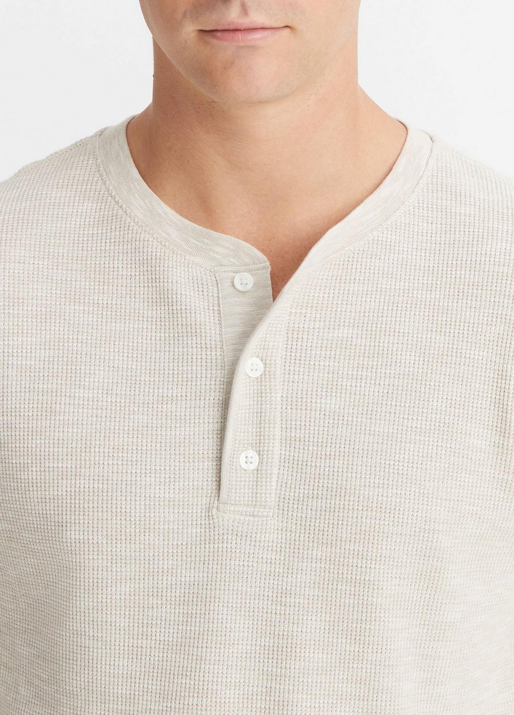 Sun-Faded Thermal Long-Sleeve Henley Product Image