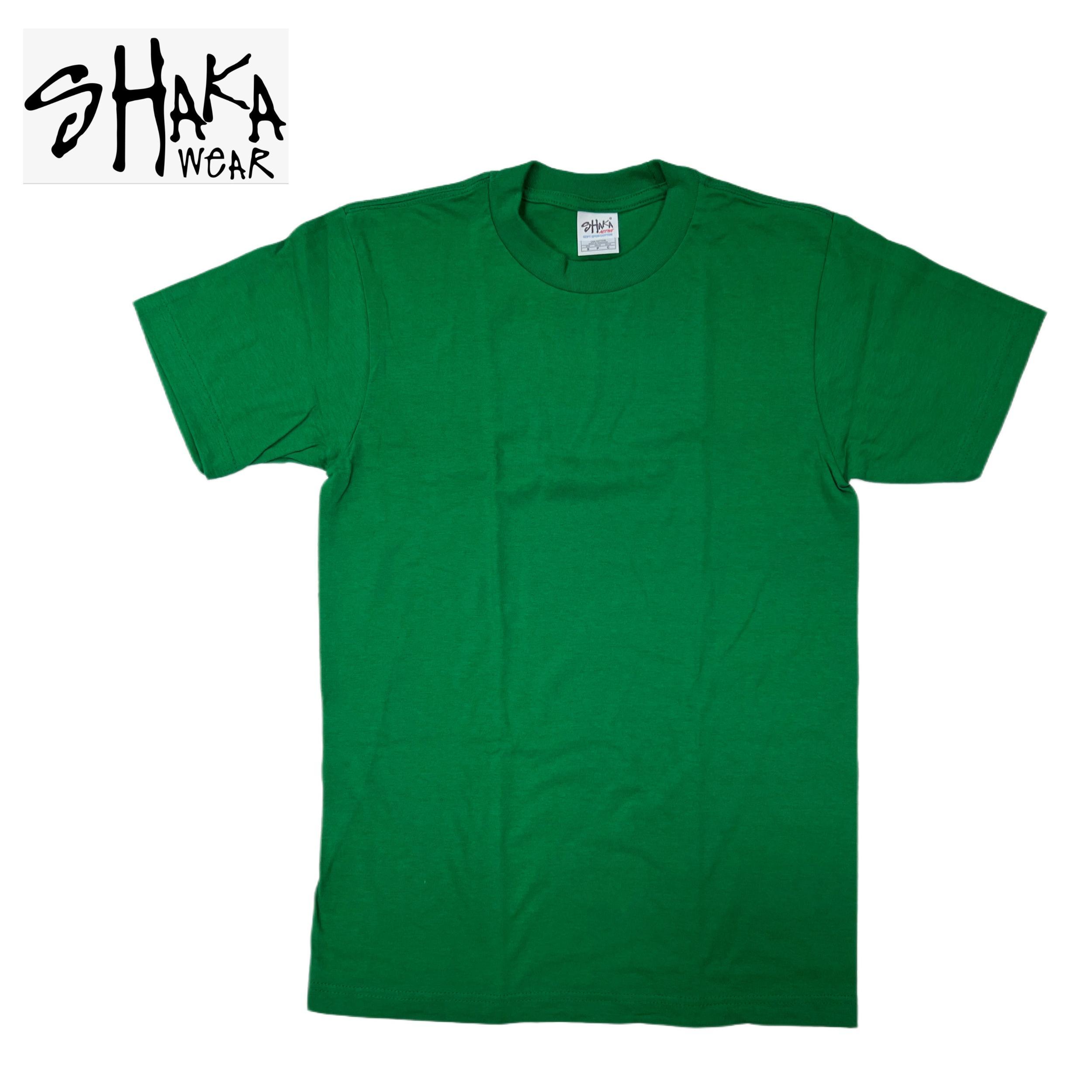 Shaka Wear 6.0 oz Active Short Sleeve T-Shirt (Hunter Green/Kelly Green/Orange/Hot Pink/Pink) Male Product Image