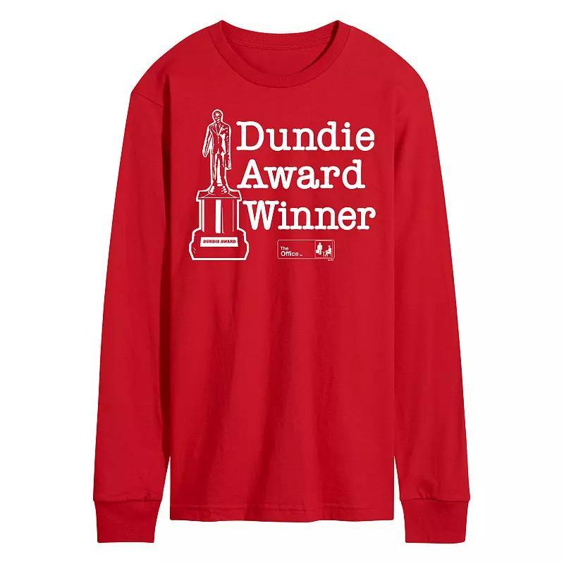 Men's The Office Dundie Winner Long Sleeve Tee,  Product Image