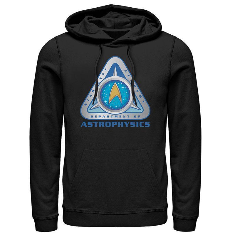 Men's Star Trek Starfleet Astros Hoodie, Size: Medium, Black Product Image