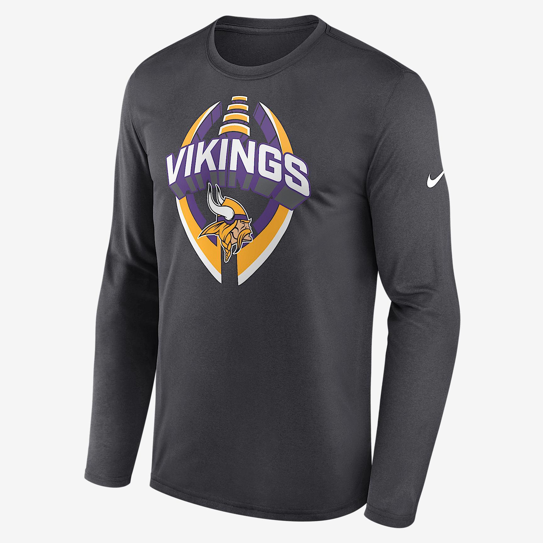 San Francisco 49ers Legend Icon Nike Mens Dri-FIT NFL Long-Sleeve T-Shirt | NKHT06F9B-NCF Product Image