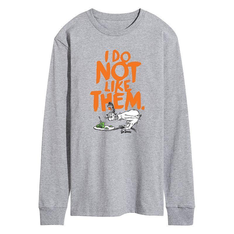 Mens Dr. Seuss Do Not Like Long-Sleeve Tee Product Image