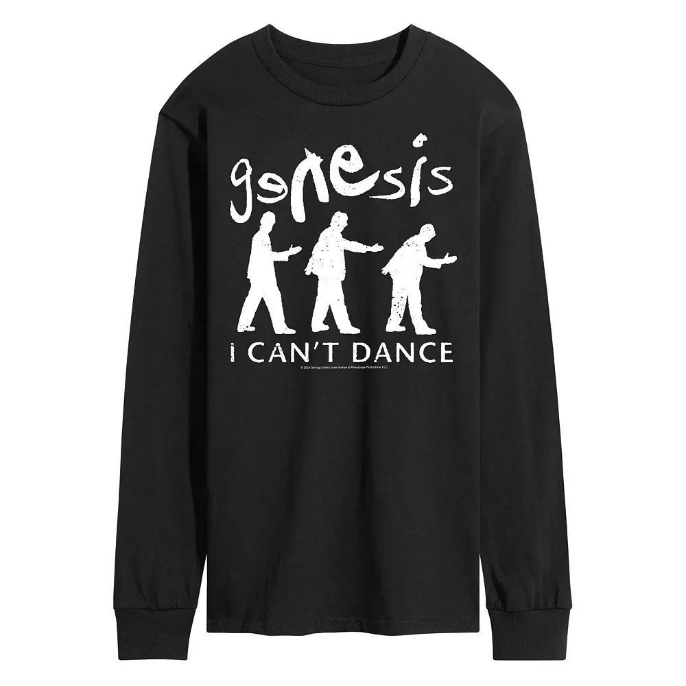 Men's Genesis I Can't Dance Long Sleeve Tee, Size: Medium, Black Product Image