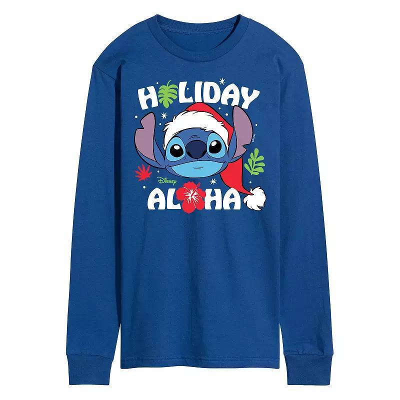 Disney's Lilo & Stitch Holiday Aloha Tee, Men's,  Product Image