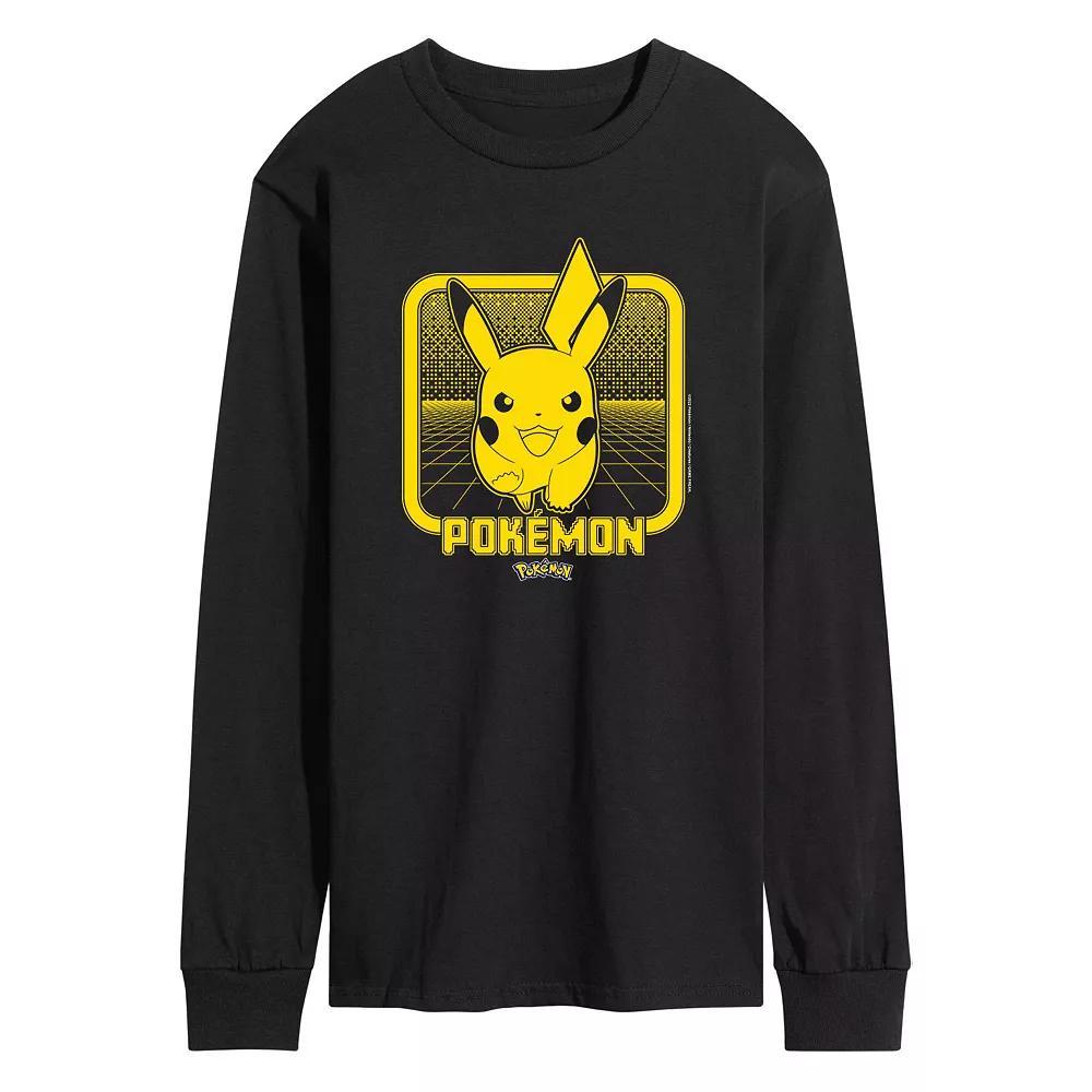 Men's Pokemon Retro Tee, Size: Small, Black Product Image