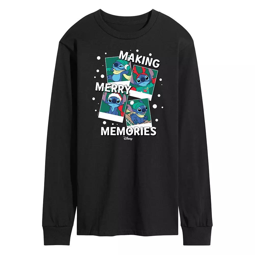 Men's Pokemon Sprigatito Stats Long Sleeve Graphic Tee,  Product Image