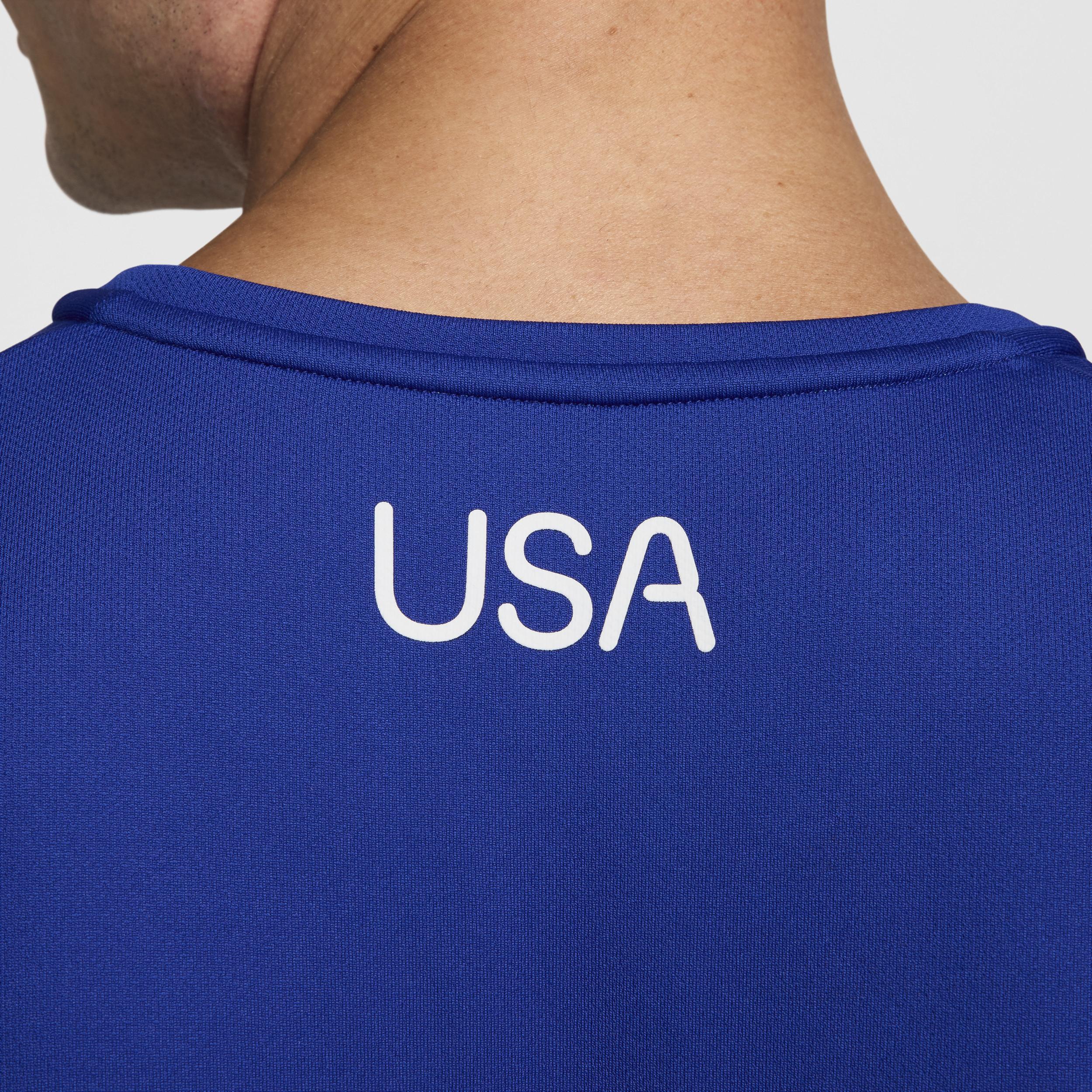 USA Miler Nike Men's Dri-FIT Short-Sleeve Running Top Product Image