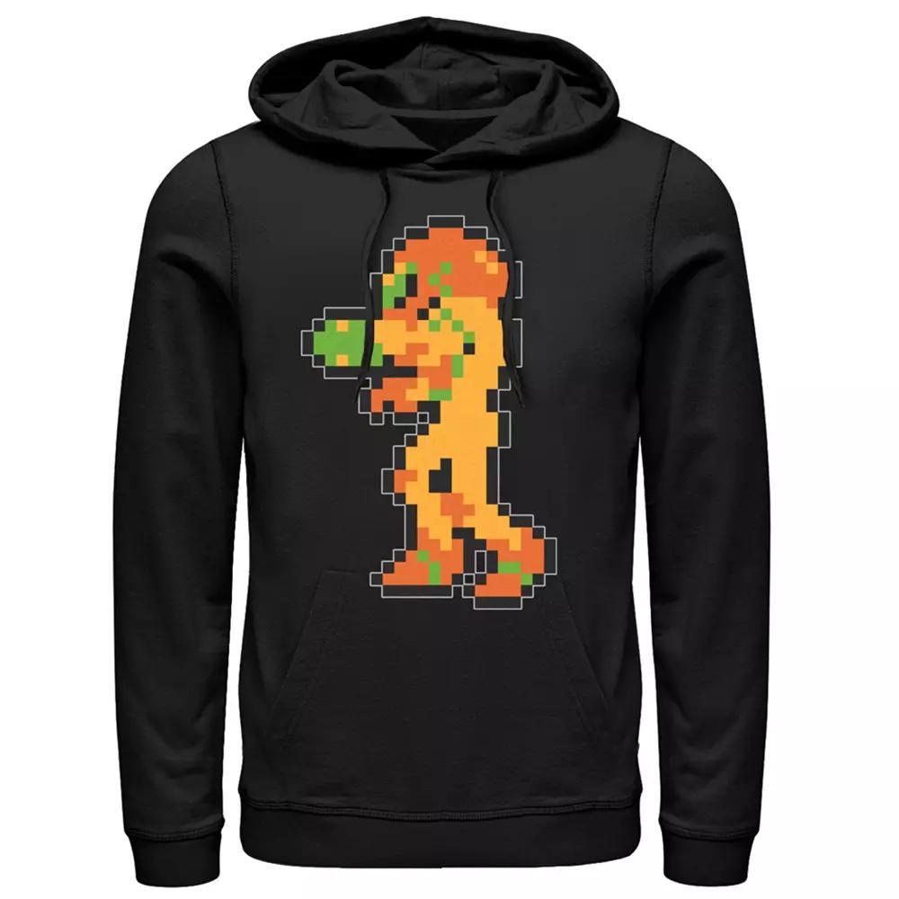 Men's Nintendo Samus Pixel Hoodie,  Product Image