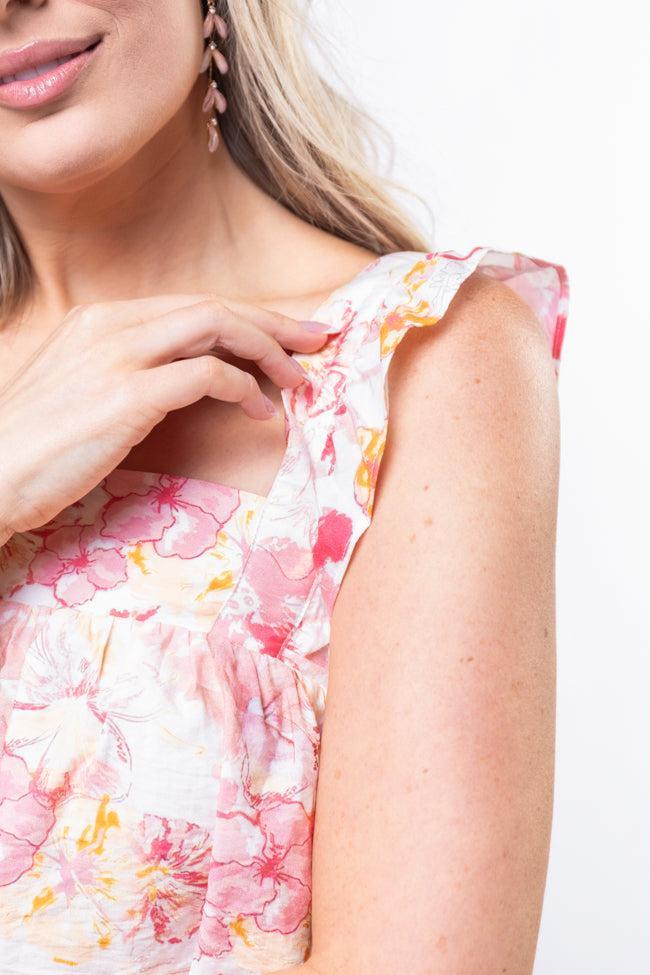 Meadows Call Multi Floral Print Two Piece Set FINAL SALE Product Image