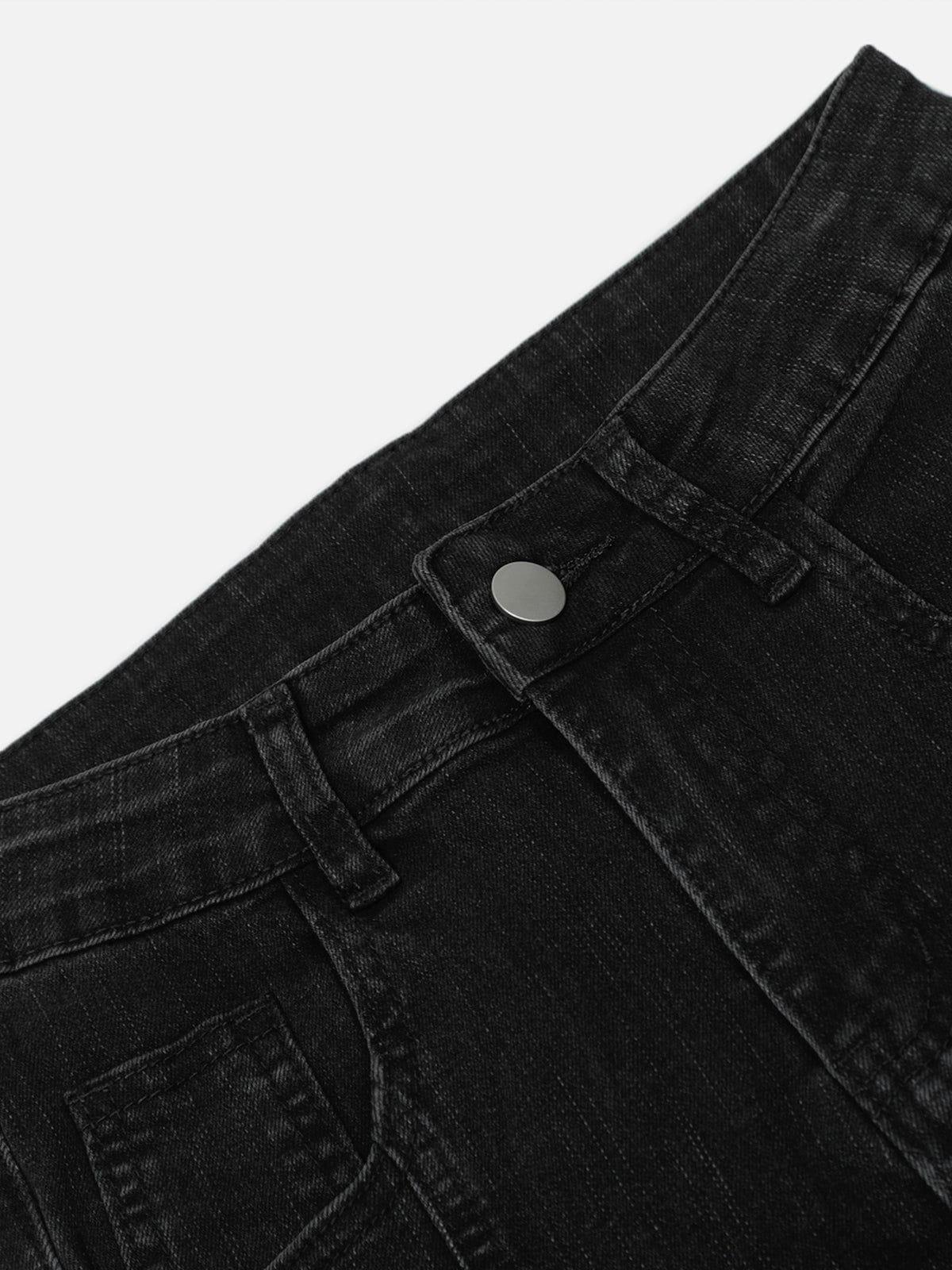 Aelfric Eden Drawstring Washed Bootcut Jeans Female Product Image