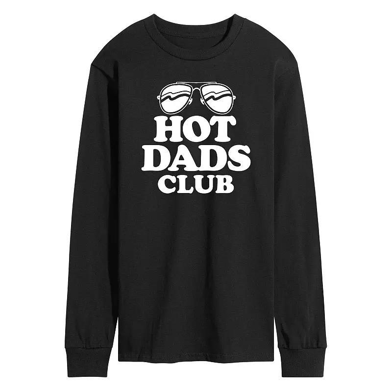 Men's Hot Dads Club Long Sleeve, Size: XXL, Black Product Image