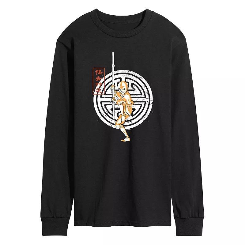 Men's Avatar Aang Crest Long-Sleeve Tee,  Product Image