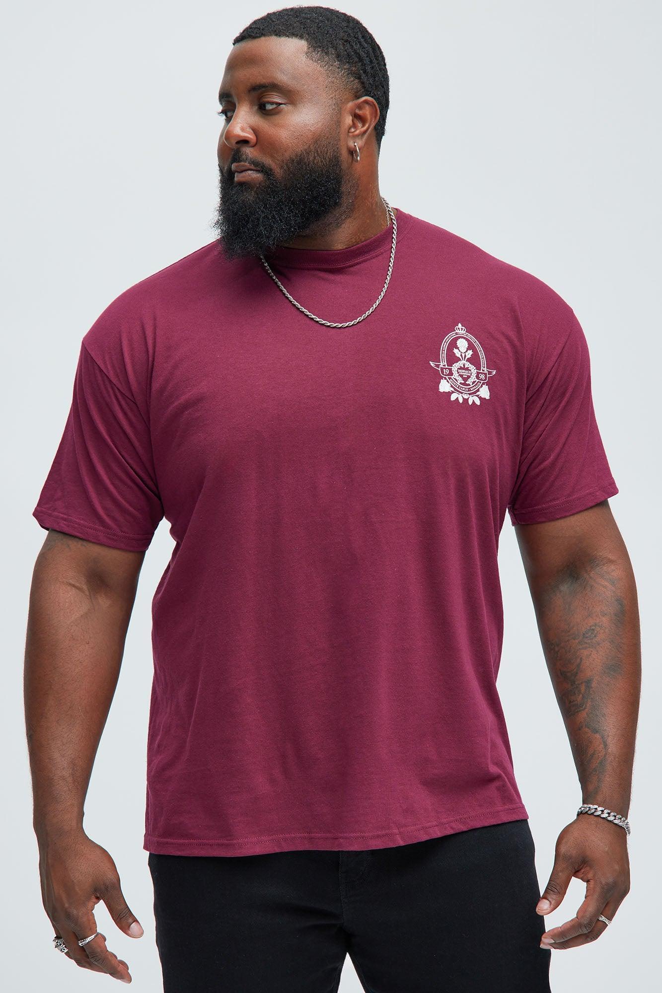 Monte Carlo 1998 Short Sleeve Tee - Burgundy Product Image