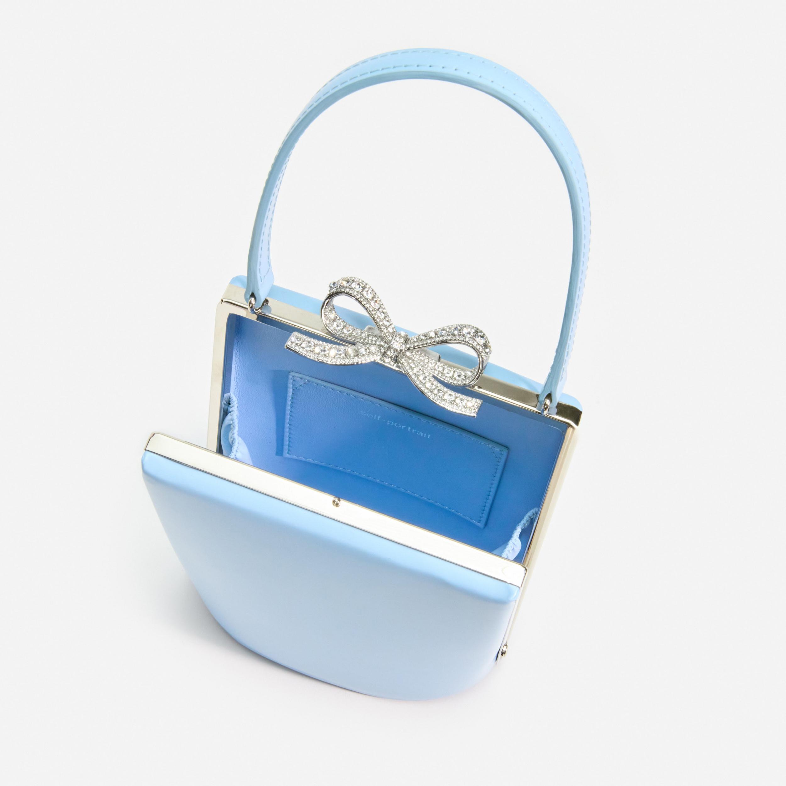 Blue Leather Bag Product Image
