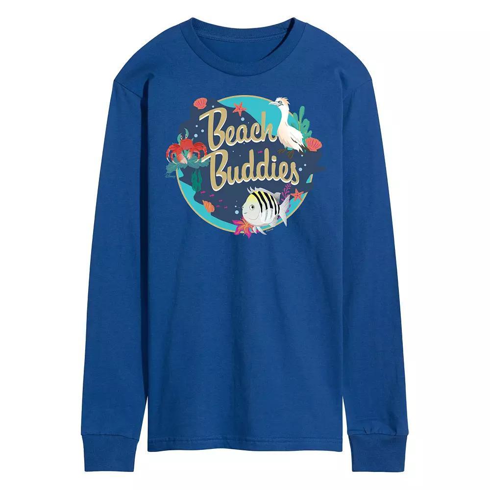 Disney's The Little Mermaid Men's Beach Buddies Graphic Tee, Size: Small, Blue Product Image