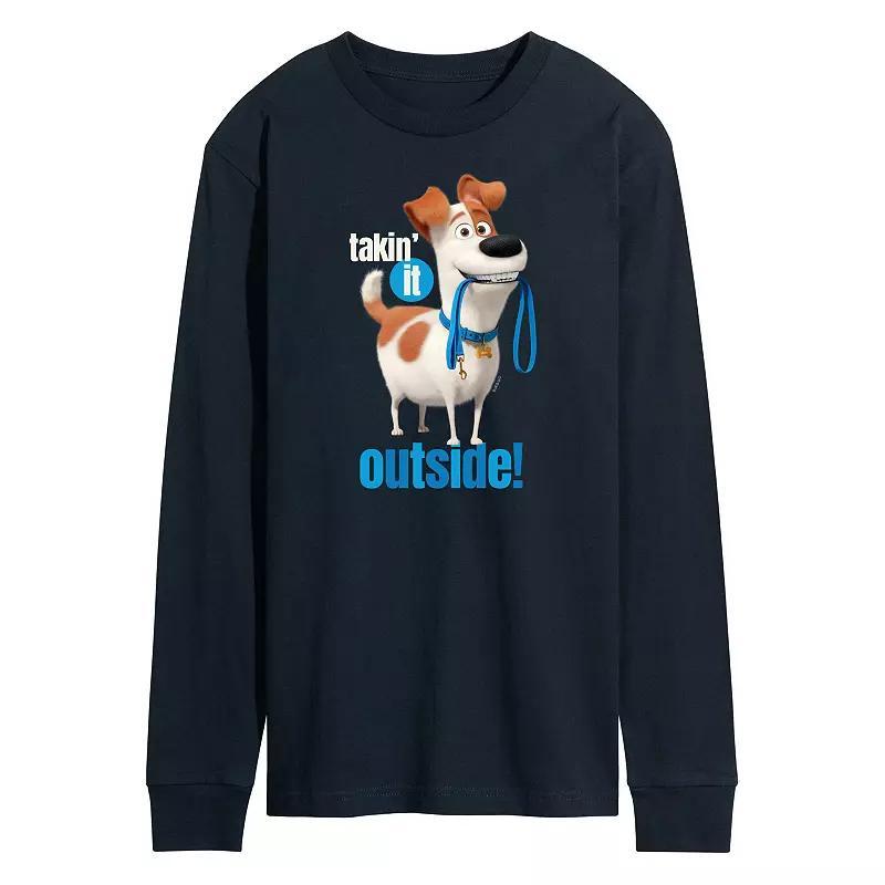 Men's The Secret Life of Pets Graphic Tee, Size: Small, Black Product Image