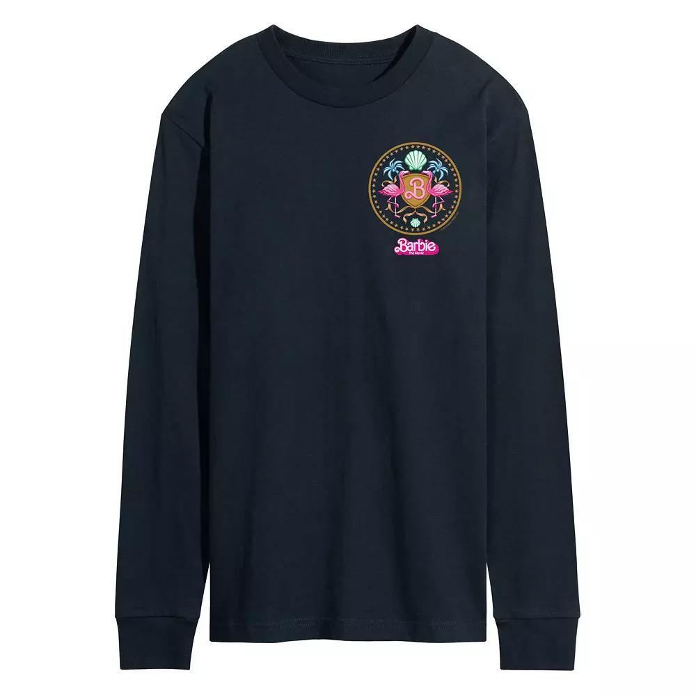 Men's Barbie Theatrical Crest Long Sleeve,  Product Image
