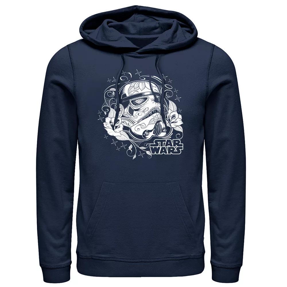 Men's Star Wars Storm Trooper Sugar Skull Pull-Over Hoodie,  Product Image