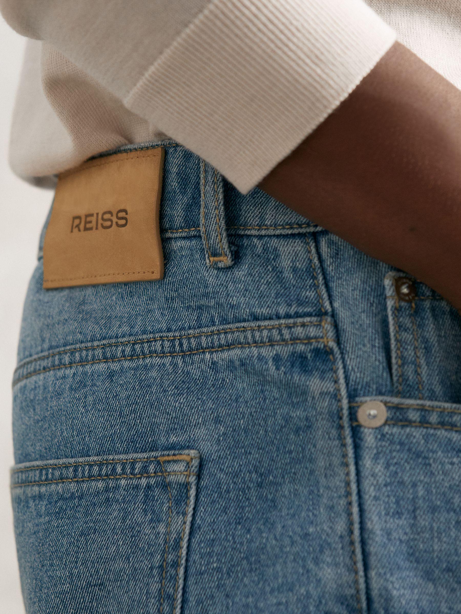 Loose-Fit Jeans in Light Blue Wash Product Image