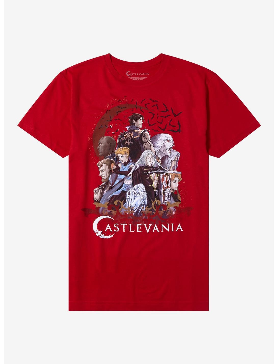 Castlevania Bats Group T-Shirt Product Image