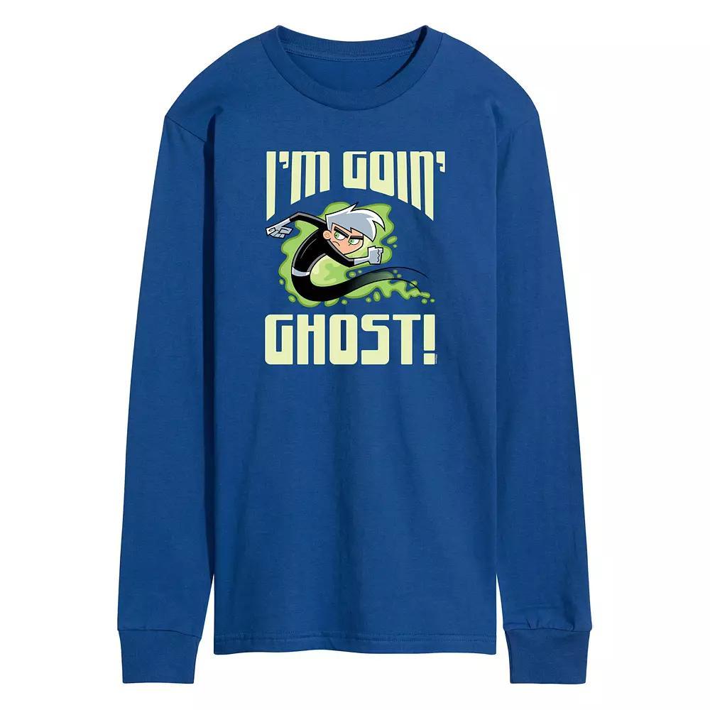 Men's Danny Phantom I'm Goin' Ghost Graphic Tee, Size: Large, Blue Product Image