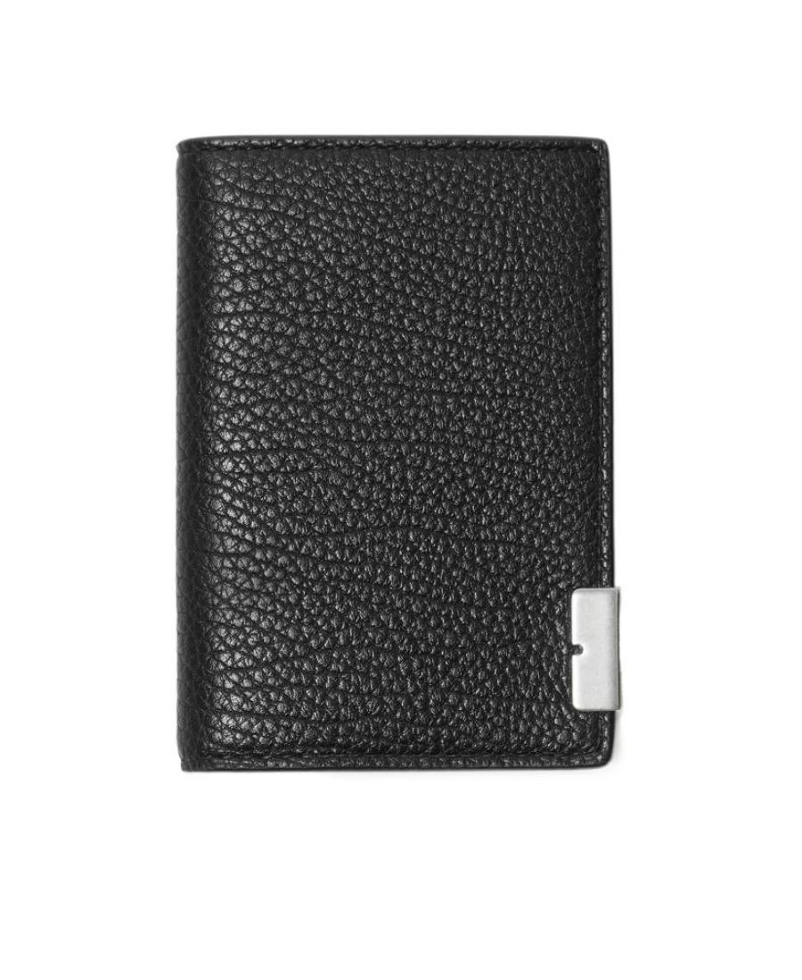 BURBERRY B-cut Lambskin Cardholder In Black Product Image