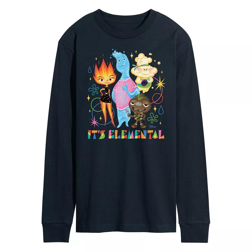 Disney's Elemental Men's It's Elemental Long Sleeve,  Product Image