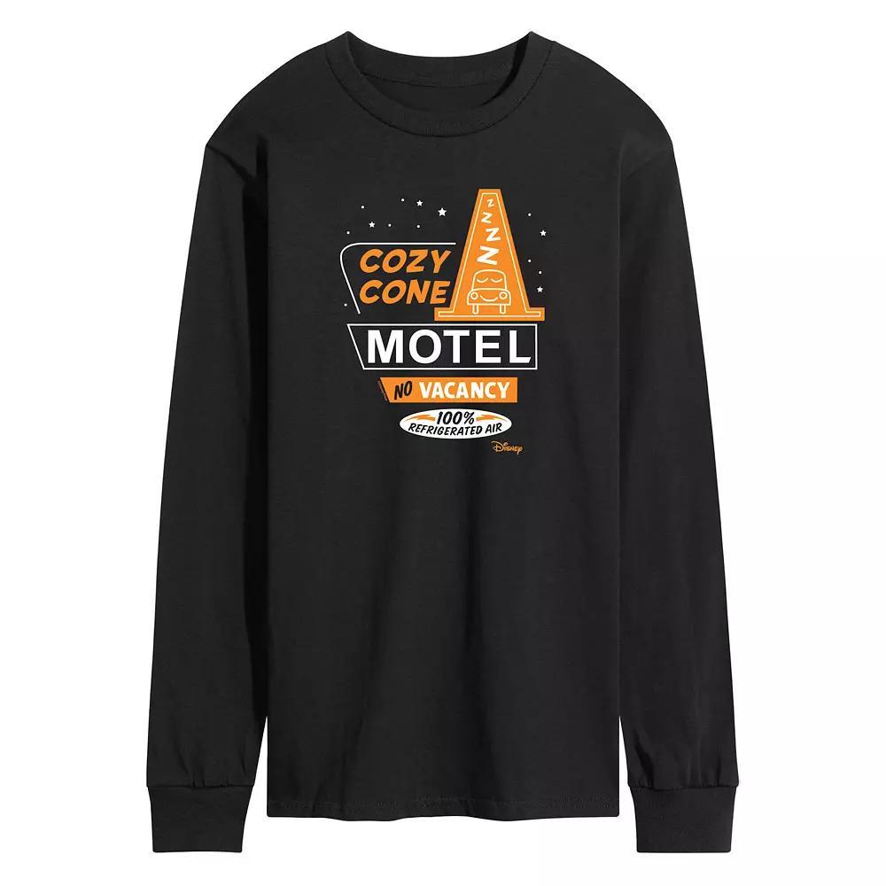 Disney / Pixar's Cars Men's Cozy Cone Motel Long Sleeve Graphic Tee,  Product Image