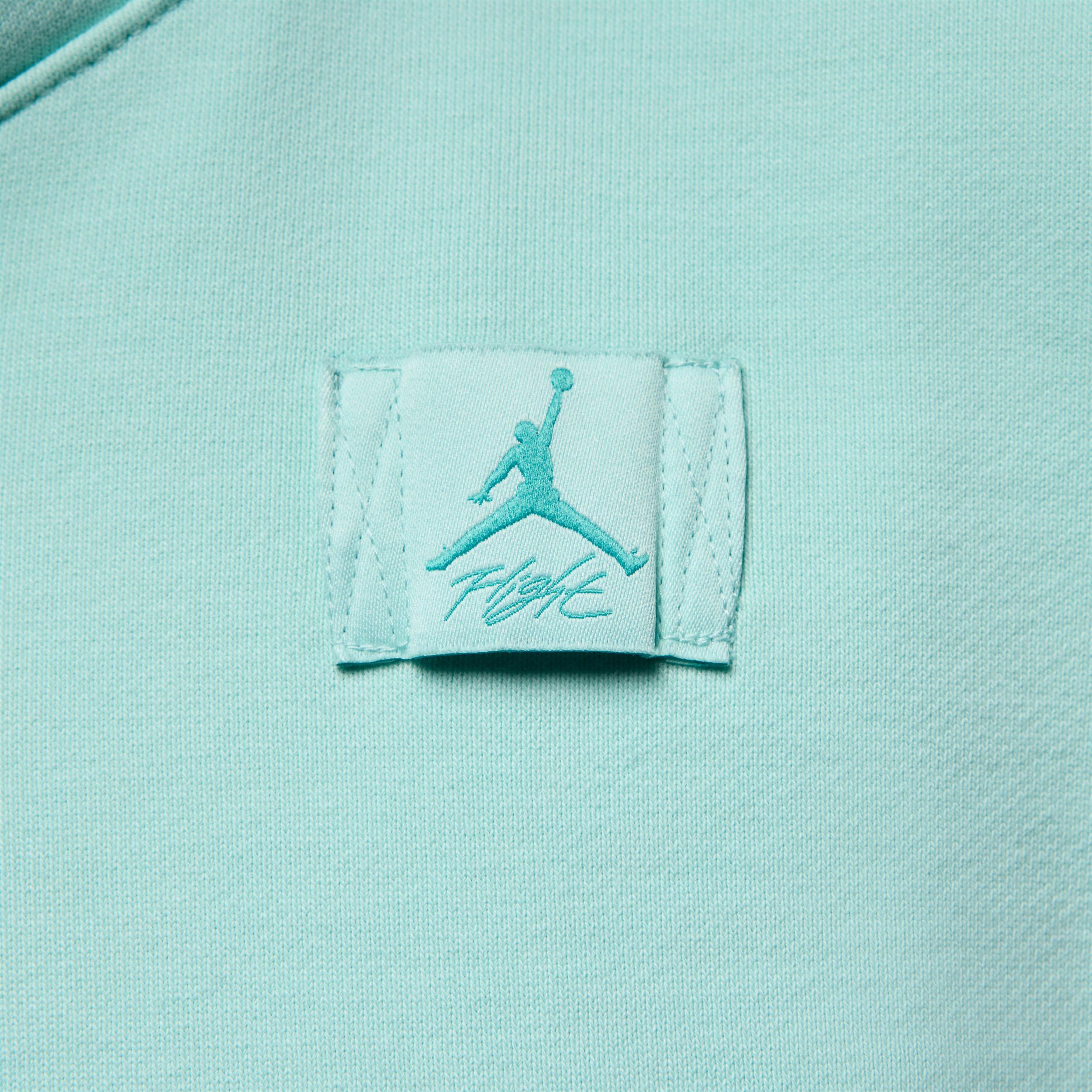 Womens Jordan Flight Fleece Satin-Lined Pullover Hoodie | HJ0036-357 Product Image