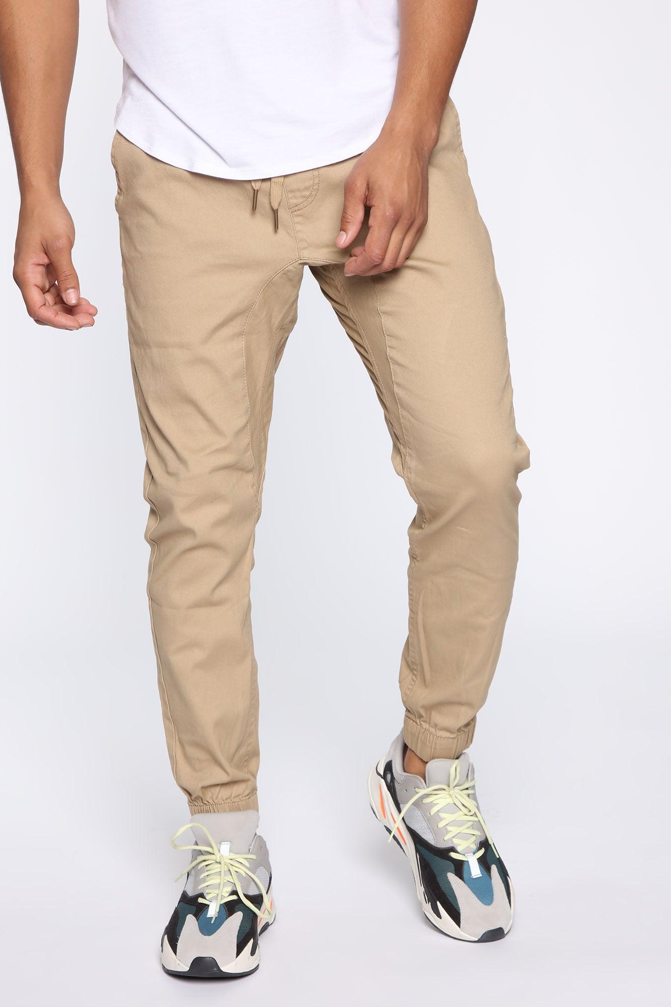 Colin Skinny Jogger - Khaki Product Image