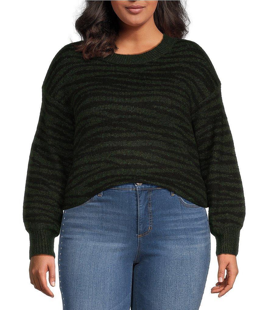 Jessica Simpson Plus Portia Cropped Sweater Product Image