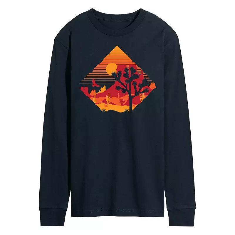 Men's David Bowie Guitar Long Sleeve Tee,  Product Image