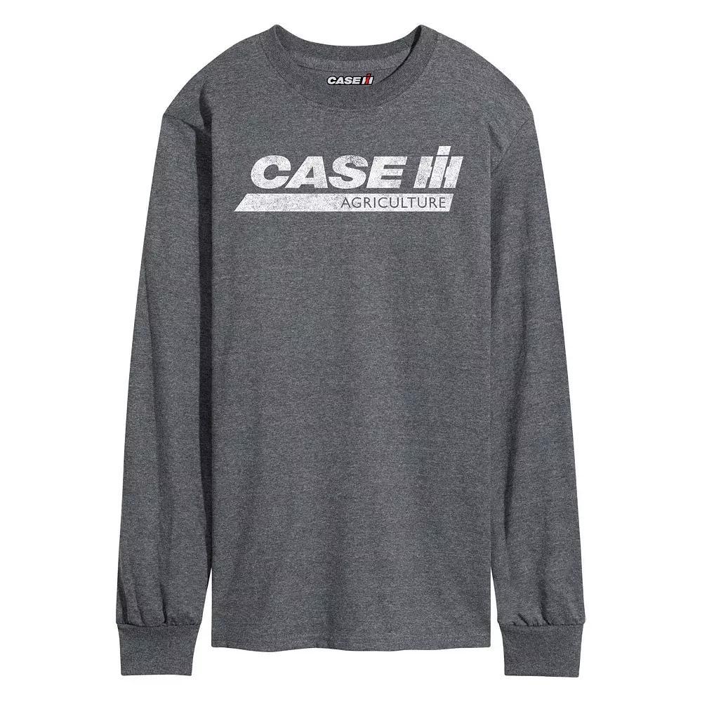 Men's Case IH Logo Distressed Long Sleeve,  Product Image