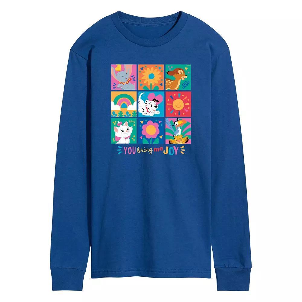 Disney's Men's You Bring Me Joy Long Sleeve Graphic Tee,  Product Image
