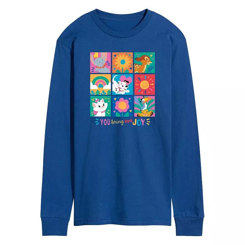Disney's Men's You Bring Me Joy Long Sleeve Graphic Tee,  Product Image