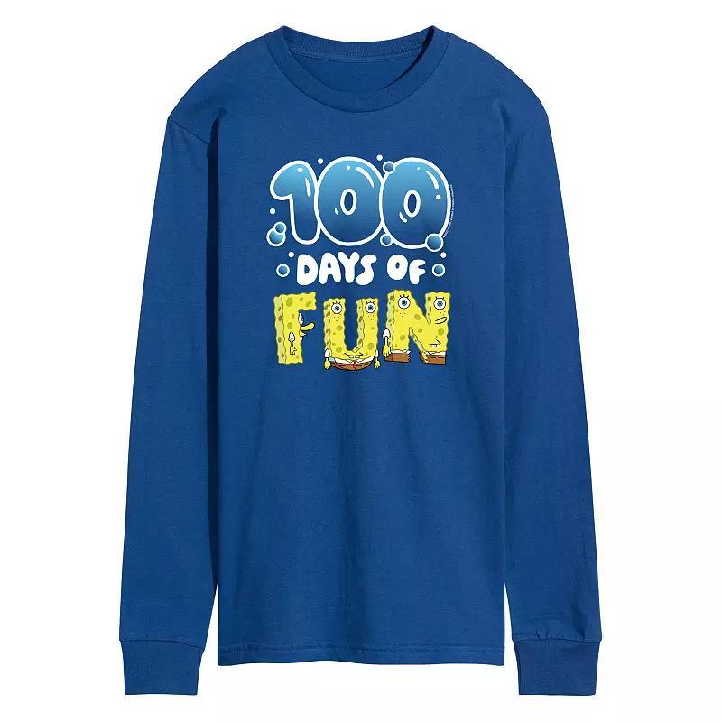 Men's There Are Bugs Outside Get Over It Long Sleeve Tee, Size: XL, Blue Product Image