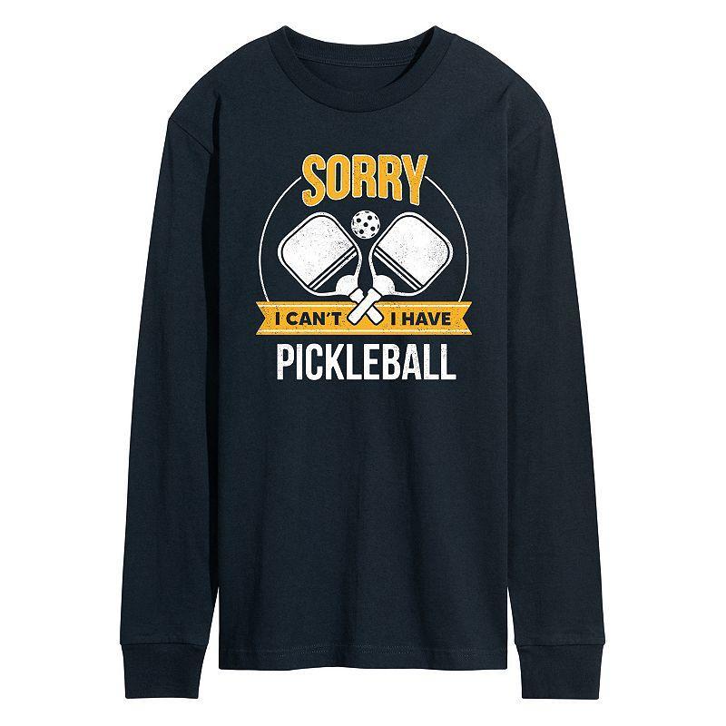 Men's Sorry Can't Pickleball Tee,  Product Image
