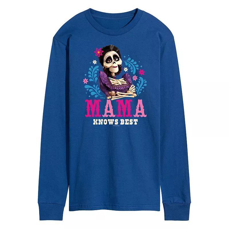 Men's Disney / Pixar's Coco Mama Knows Best Tee, Size: XL, Blue Product Image