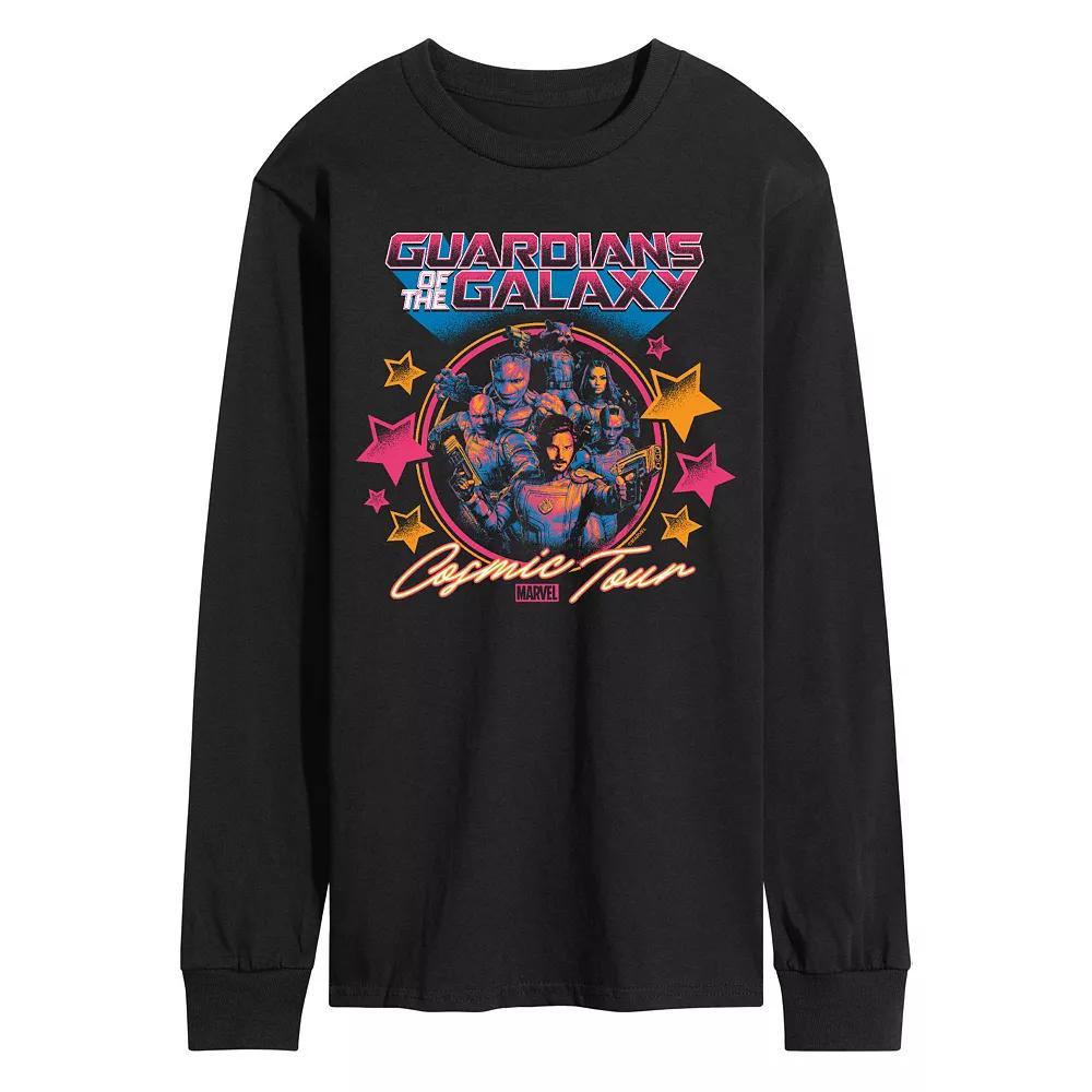 Men's Marvel Guardians Of The Galaxy Cosmic Tour Long Sleeve Graphic Tee,  Product Image