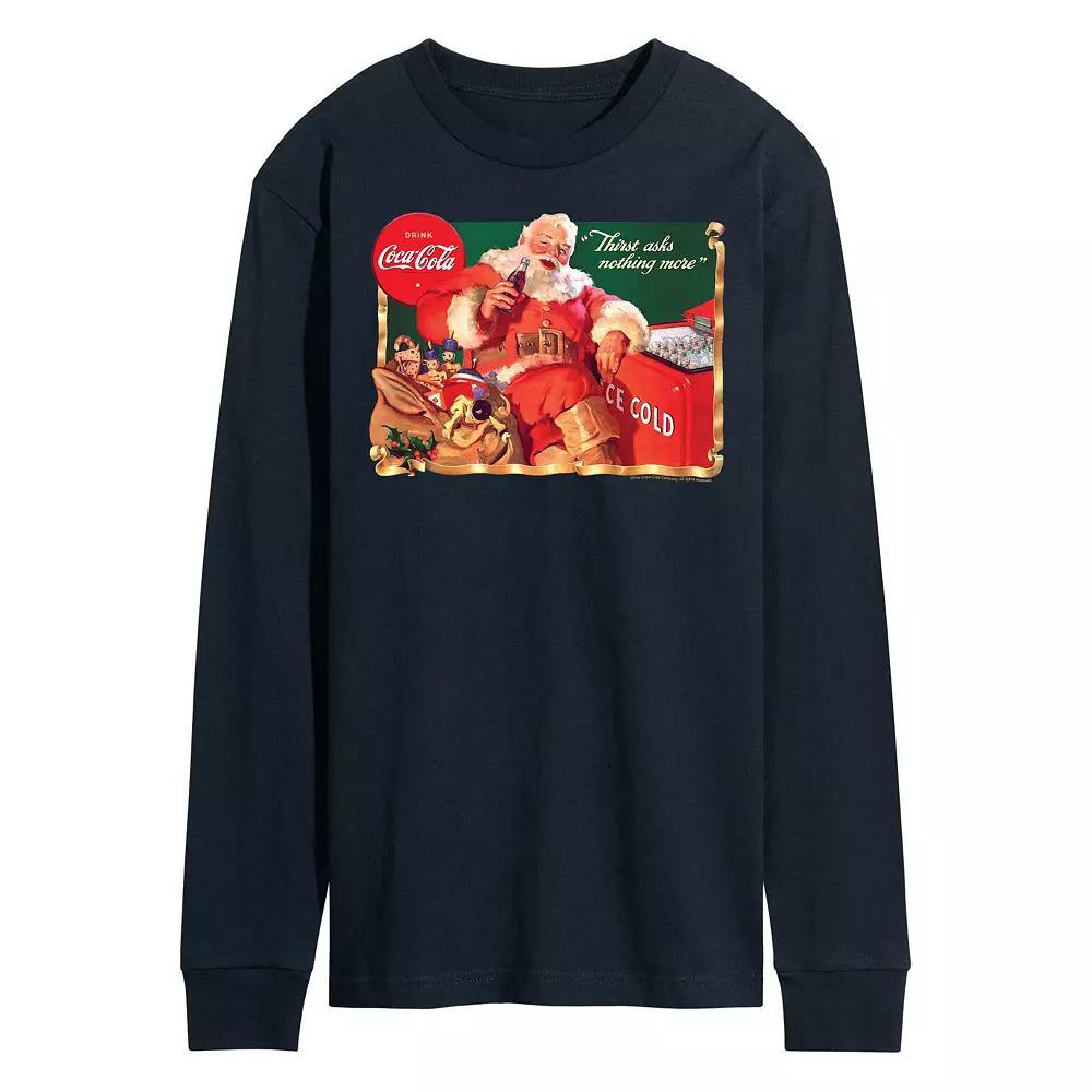 Men's Coca-Cola Drink Coke Enjoy Long Sleeve Graphic Tee,  Product Image