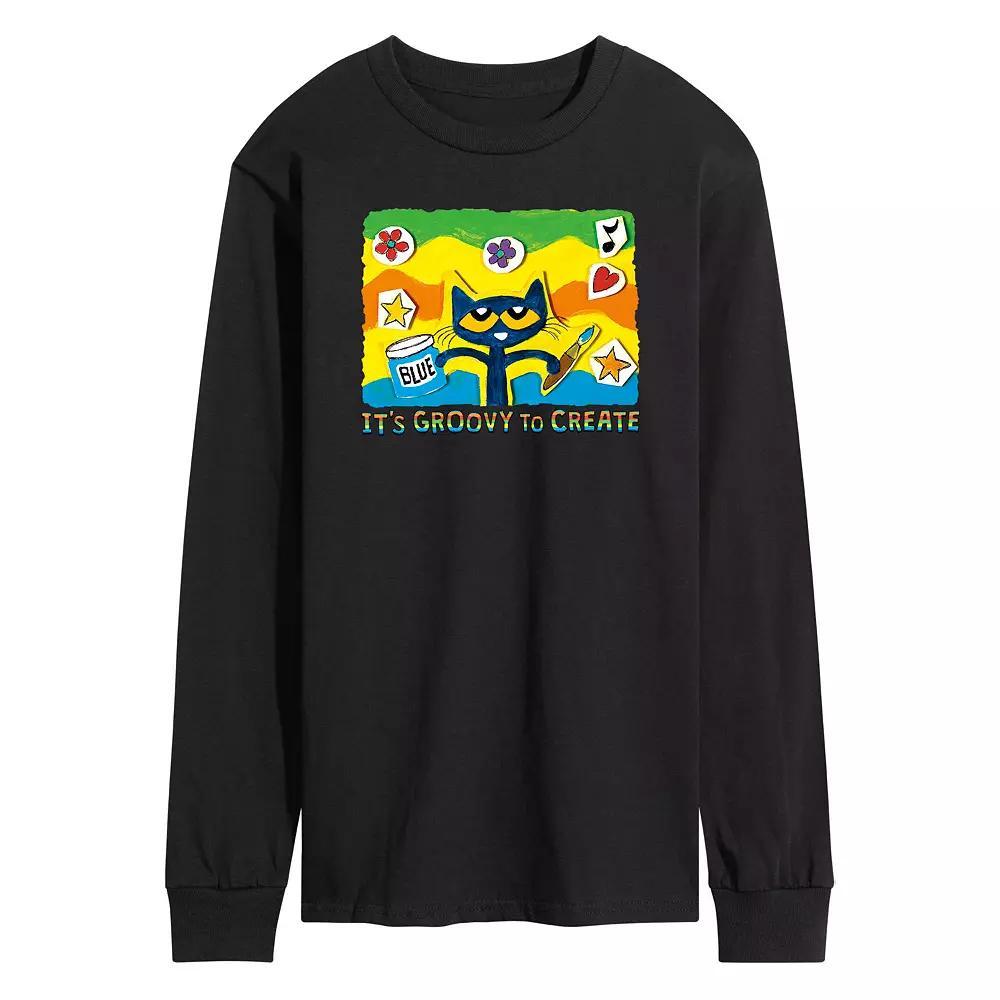 Men's Pete The Cat Groovy Create Tee,  Product Image