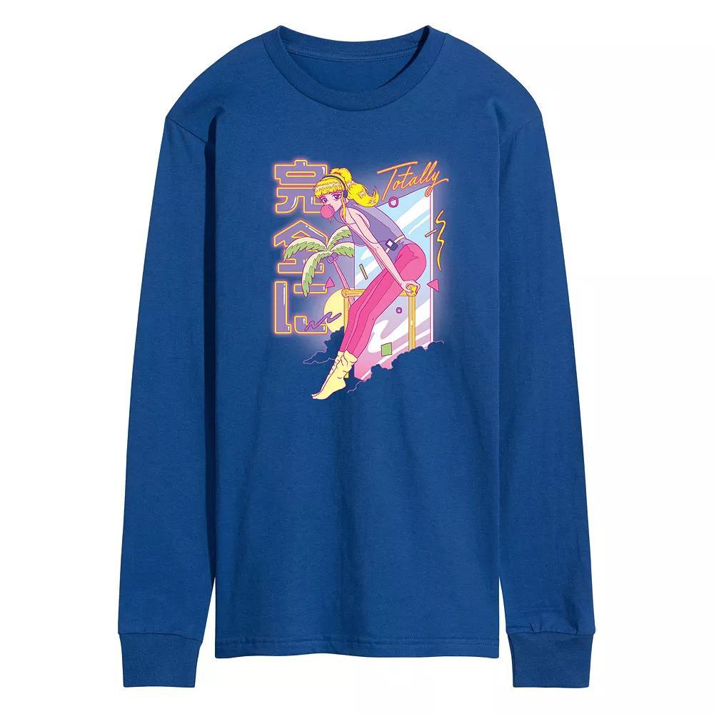 Men's Anime Totally Anime Long Sleeve Tee,  Product Image