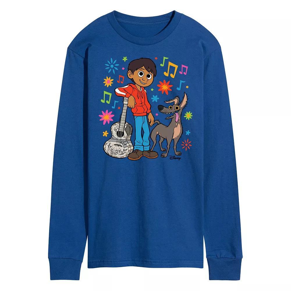 Men's Disney / Pixar's Coco Miguel Y Dante Tee, Size: XXL, Blue Product Image