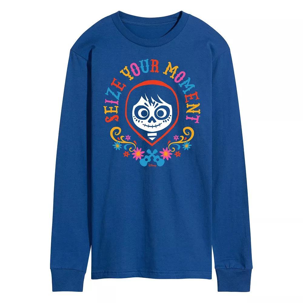 Men's Disney / Pixar's Coco Seize Your Moment Tee, Size: Small, Blue Product Image